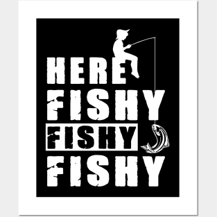 Funny Fishing Posters and Art